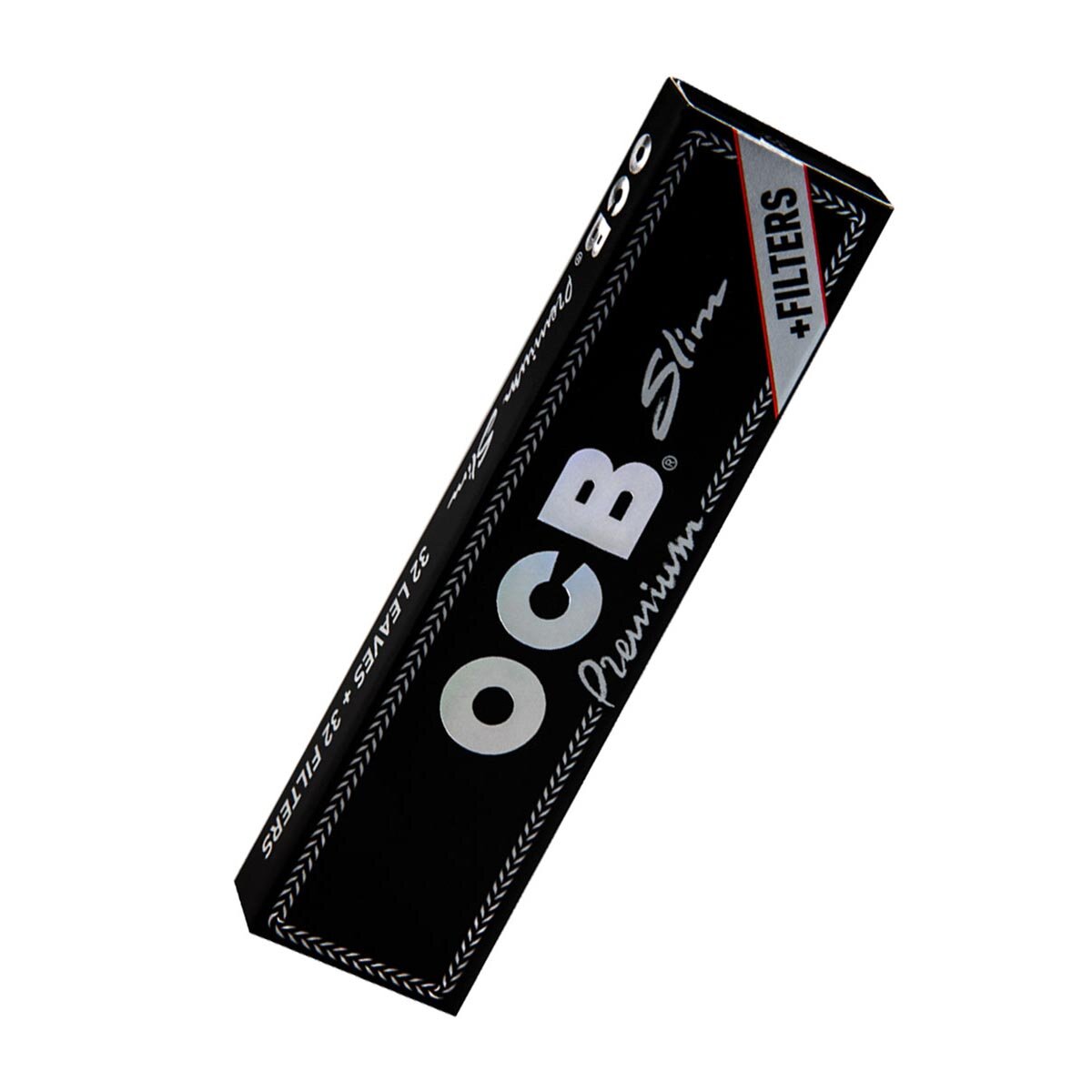 OCB King Size Slim Papers Premium + Filter Tips - 32 Blättchen & 32 Tips
