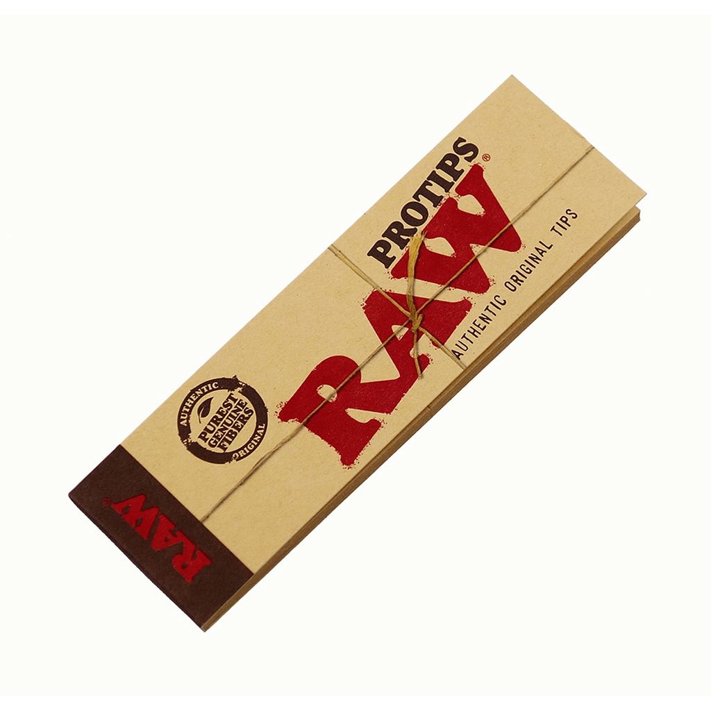 RAW PRO TIPS, ungebleichte und unperforierte Tips