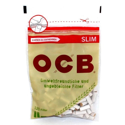OCB Organic Slim Filter 6mm (1x 120er) Beutel