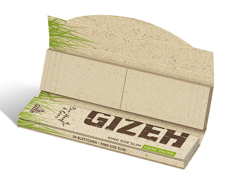 GIZEH Hanf & Gras King Size Slim + Tips