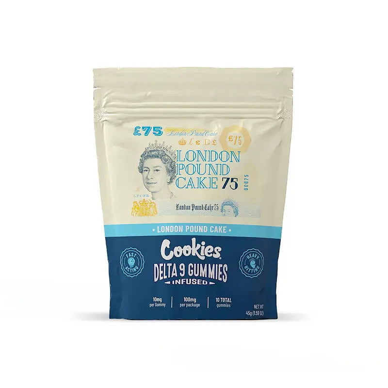 Cookies London Pound Cacke75 THC Gummies 100MG Infused