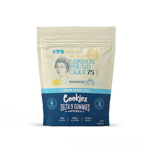Cookies London Pound Cacke75 THC Gummies 100MG Infused