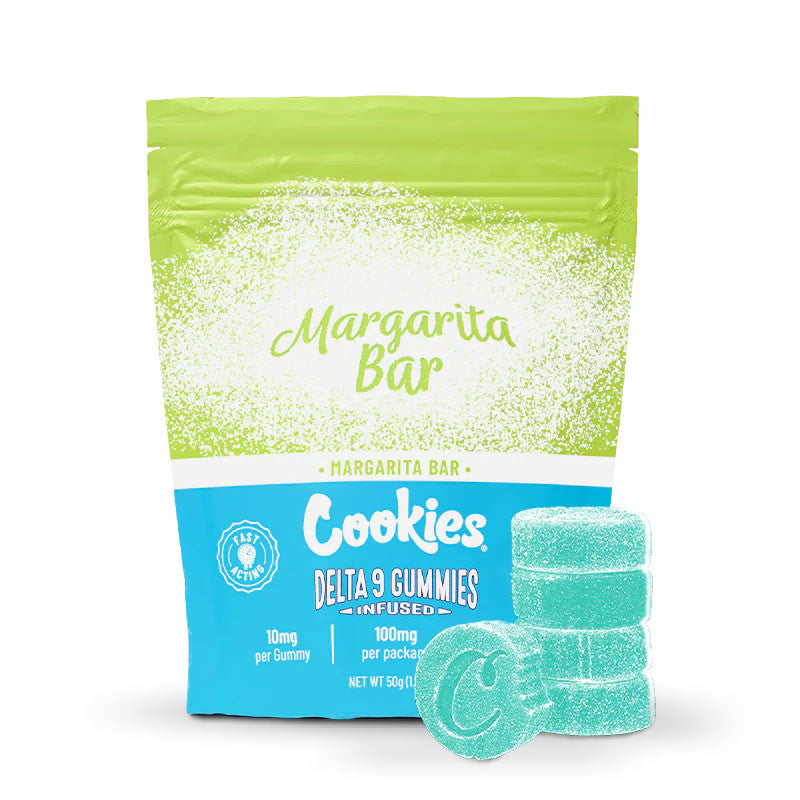 Cookies Margarita Bar THC Gummies 100MG Infused