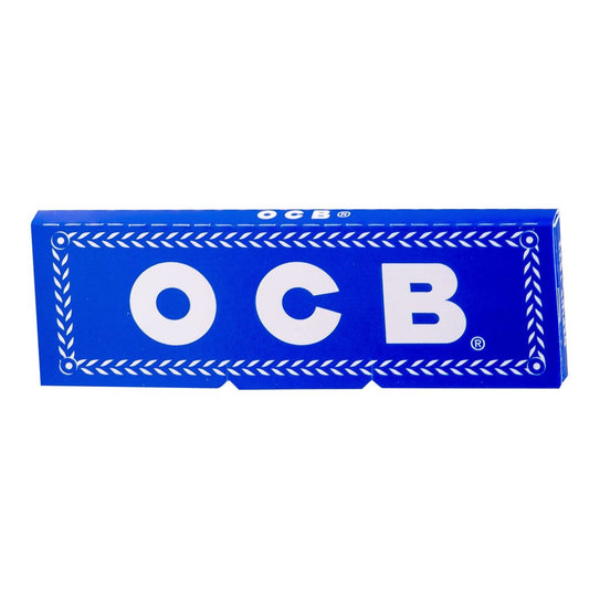OCB Blau Rolling Papers, kurze Blättchen im 50er Heftchen