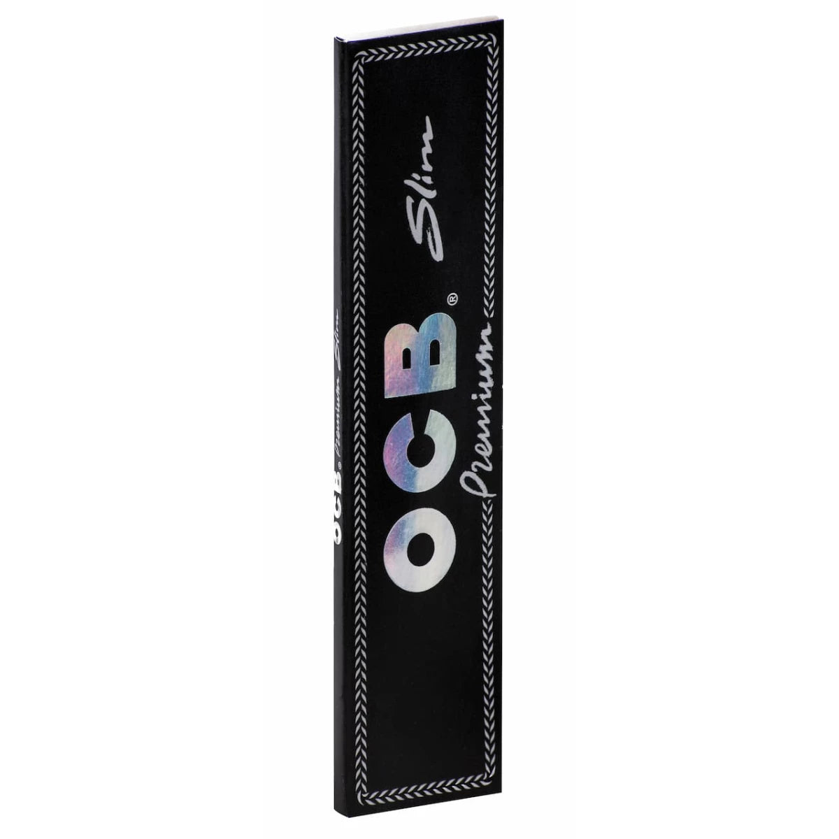 OCB Premium Slim Kingsize Papers, Schwarz, 32 Blättchen