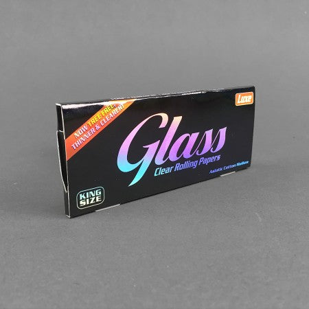 glass clear rolling papers