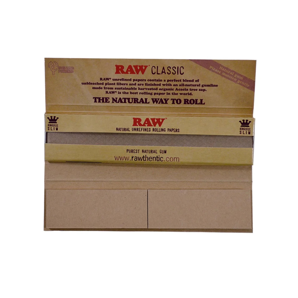 RAW Papers King Size Slim mit Filtertips