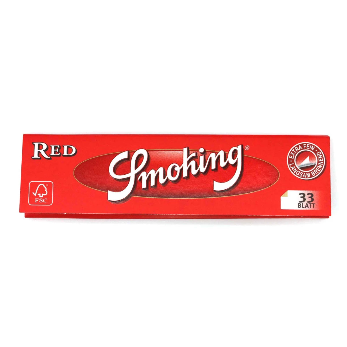 Smoking King Size Red je 33 Blatt